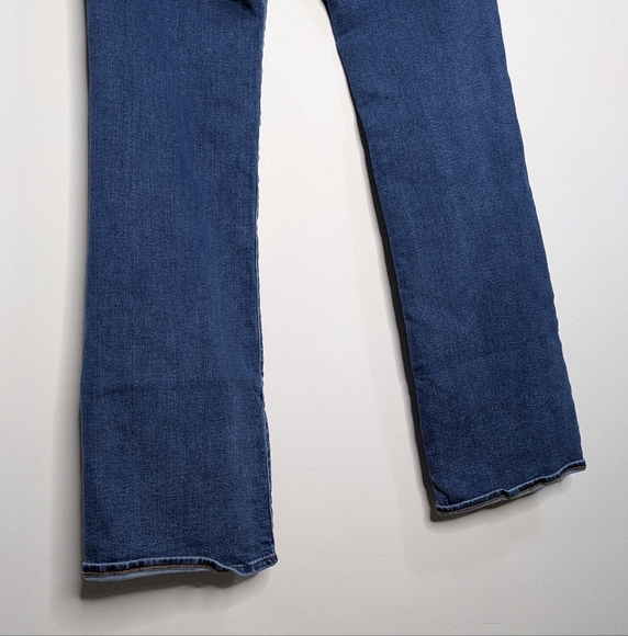 Madewell Medium Wash Blue Denim Skinny Flare Jean 31T - Picture 8 of 15